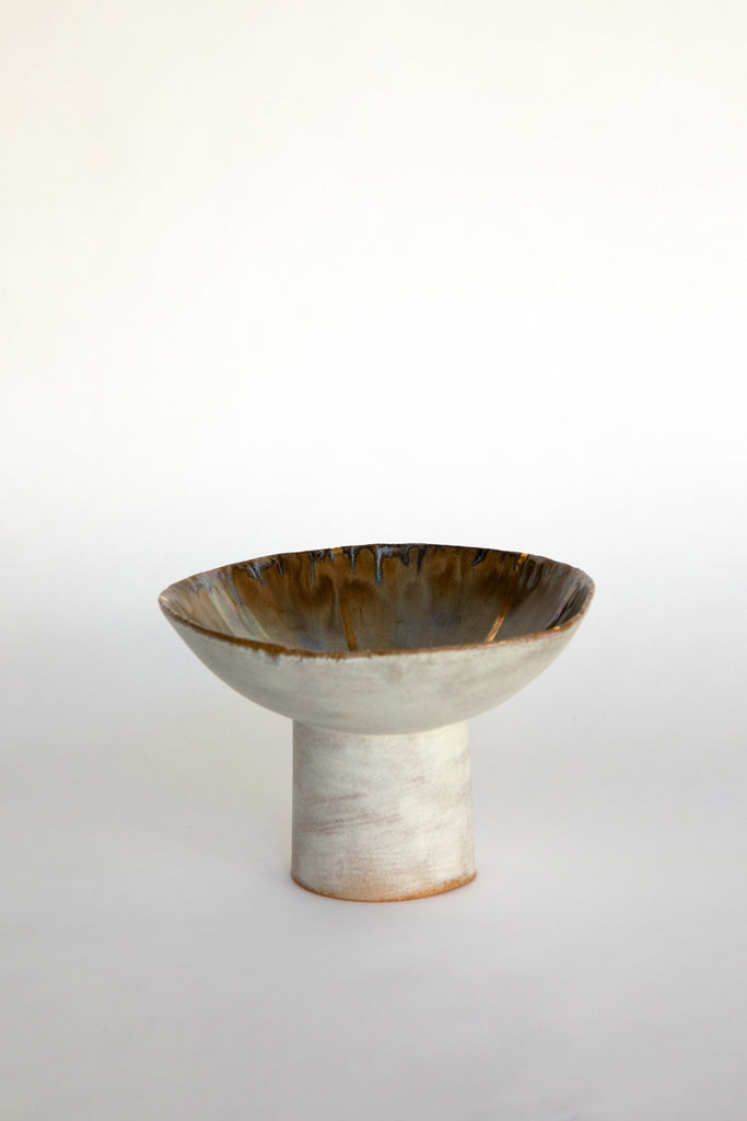 Large Iceland Pedestal Bowl by Minh Singer at Abacus Row