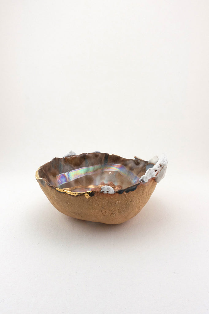 Mini Iceland Shell with Gold Ripple by Minh Singer at Abacus Row