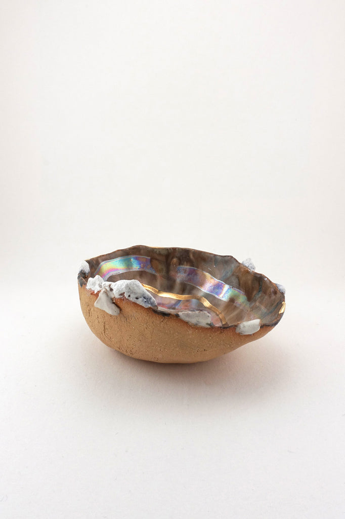 Mini Iceland Shell with Gold Ripple by Minh Singer at Abacus Row