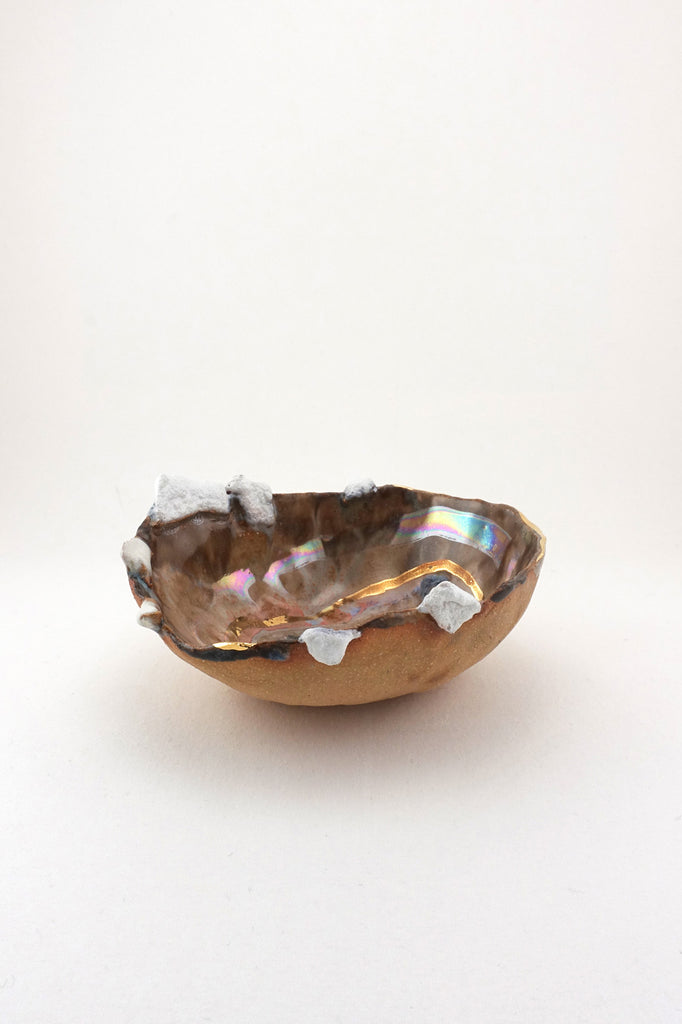 Mini Iceland Shell with Gold Ripple by Minh Singer at Abacus Row