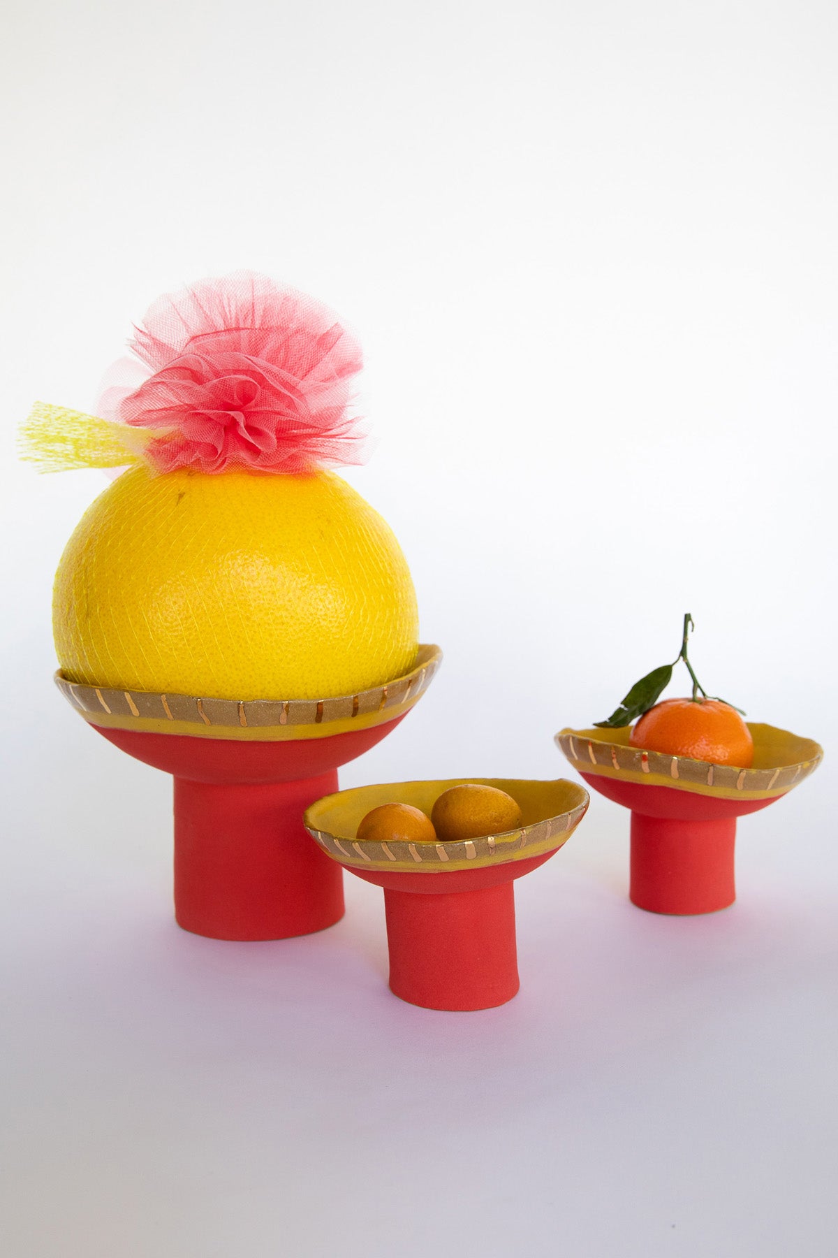 Lunar New Year Pedestals by Minh Singer at Abacus Row Jewelry