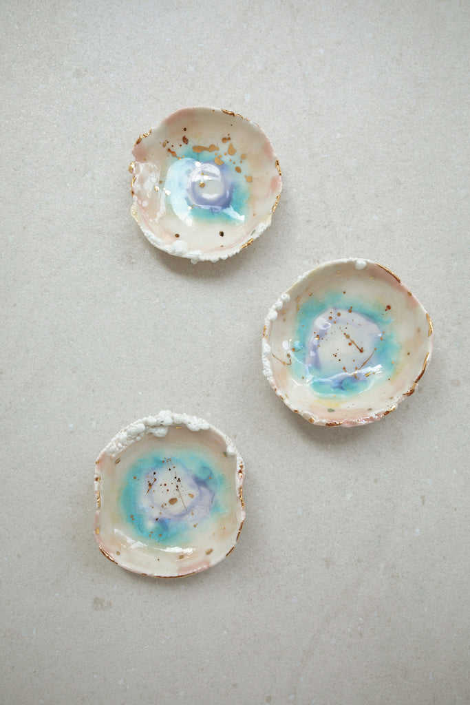Mini Prism Dish with Cloud by Minh Singer