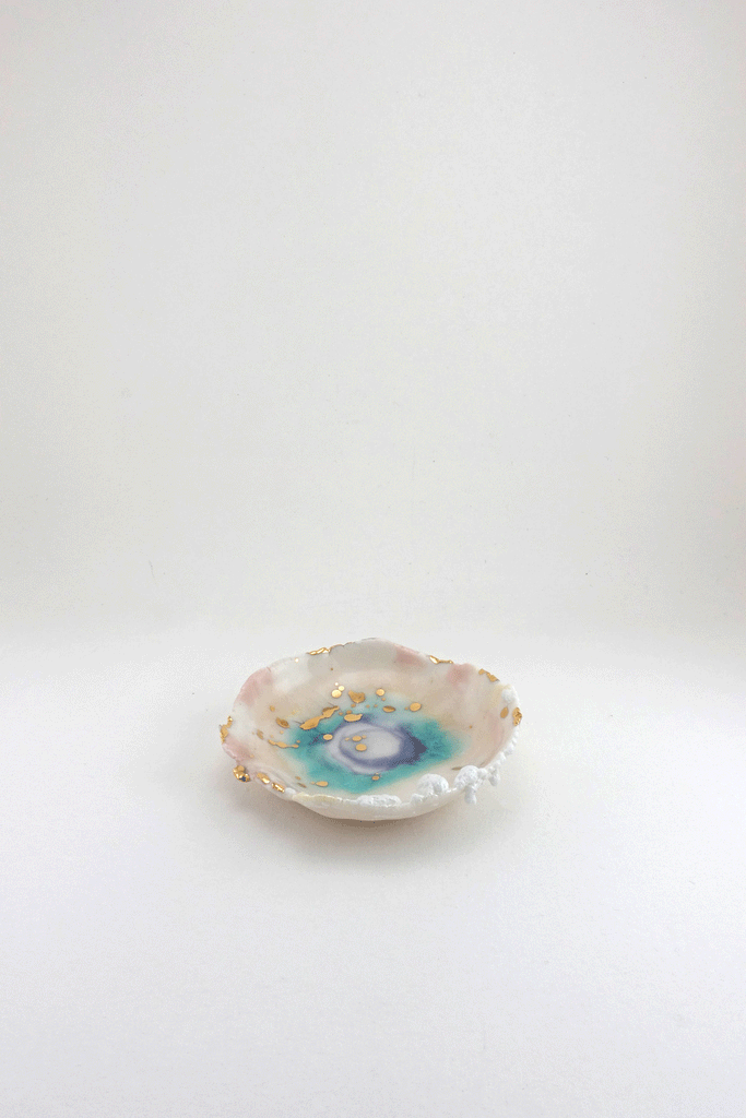 Mini Prism Dish with Cloud by Minh Singer