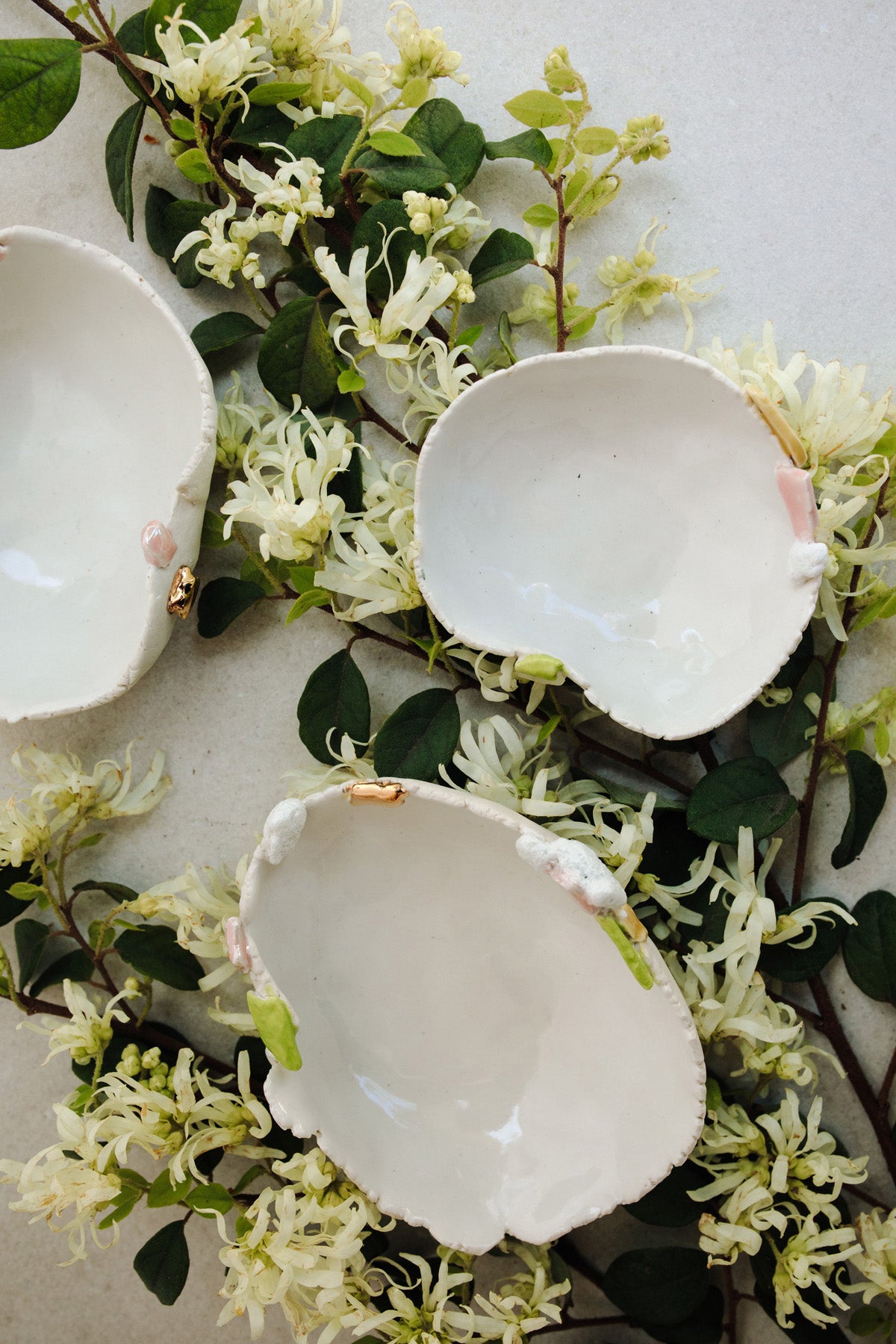 Sakura Dishes by Minh Singer at Abacus Row