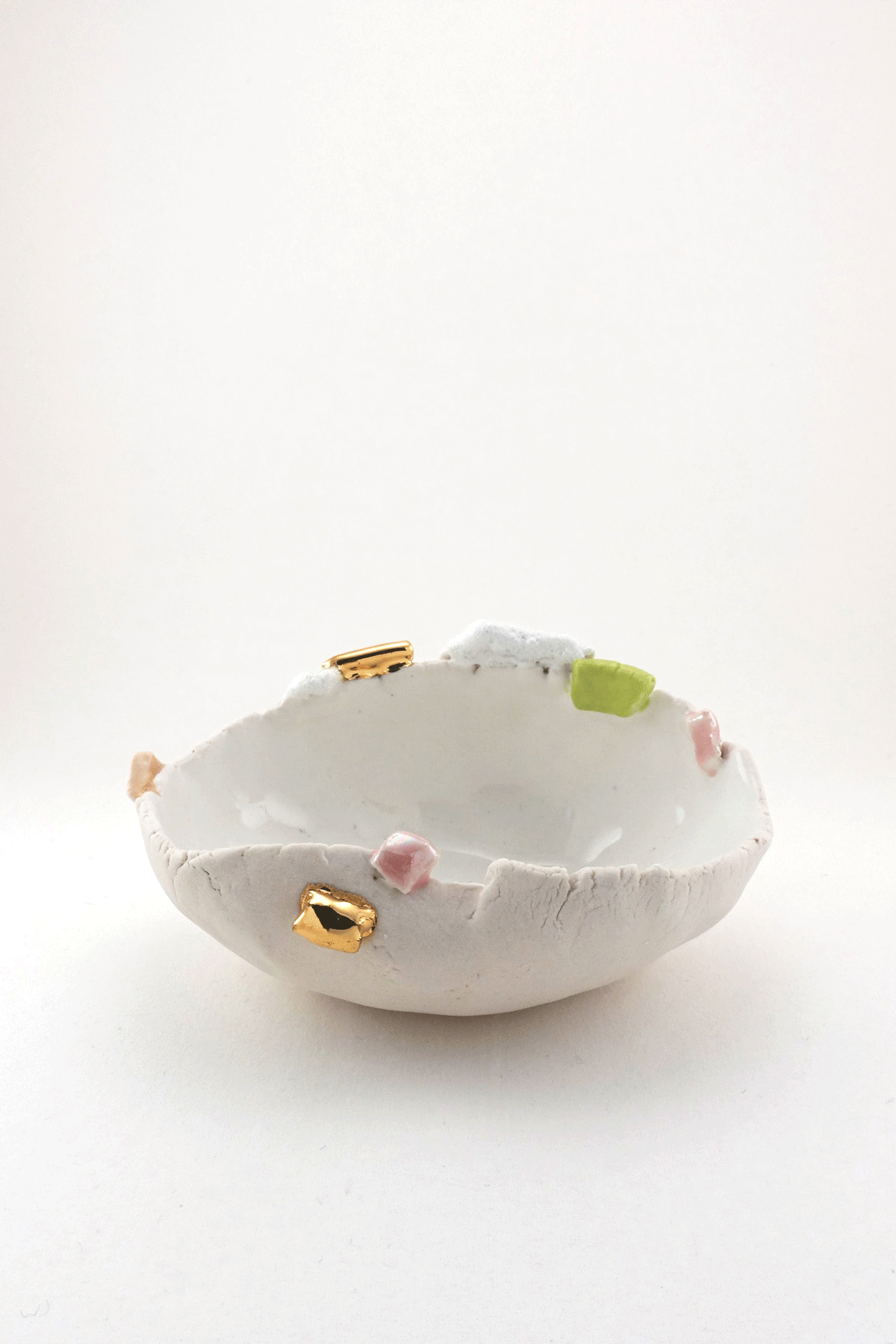 Mini Sakura Dish with Gold by Minh Singer at Abacus Row