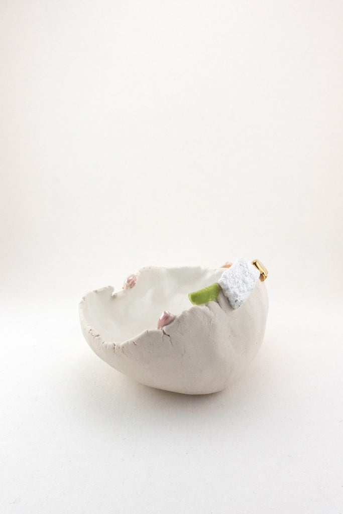 Mini Sakura Dish with Gold by Minh Singer at Abacus Row