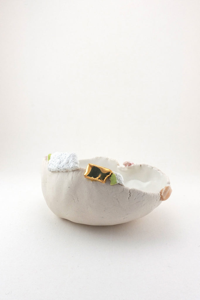 Mini Sakura Dish with Gold by Minh Singer at Abacus Row