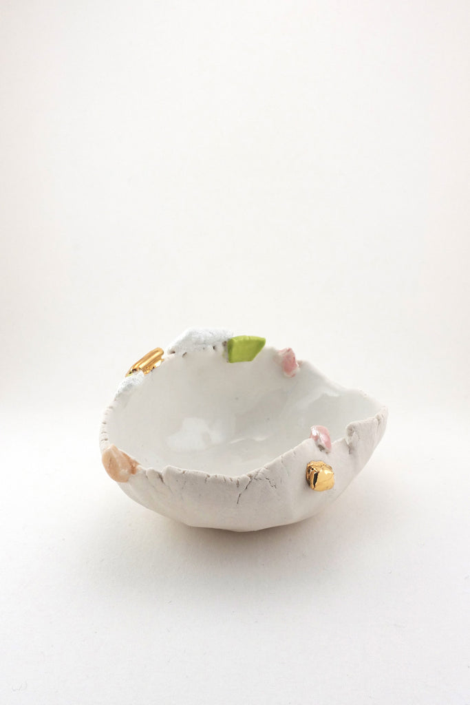 Mini Sakura Dish with Gold by Minh Singer at Abacus Row