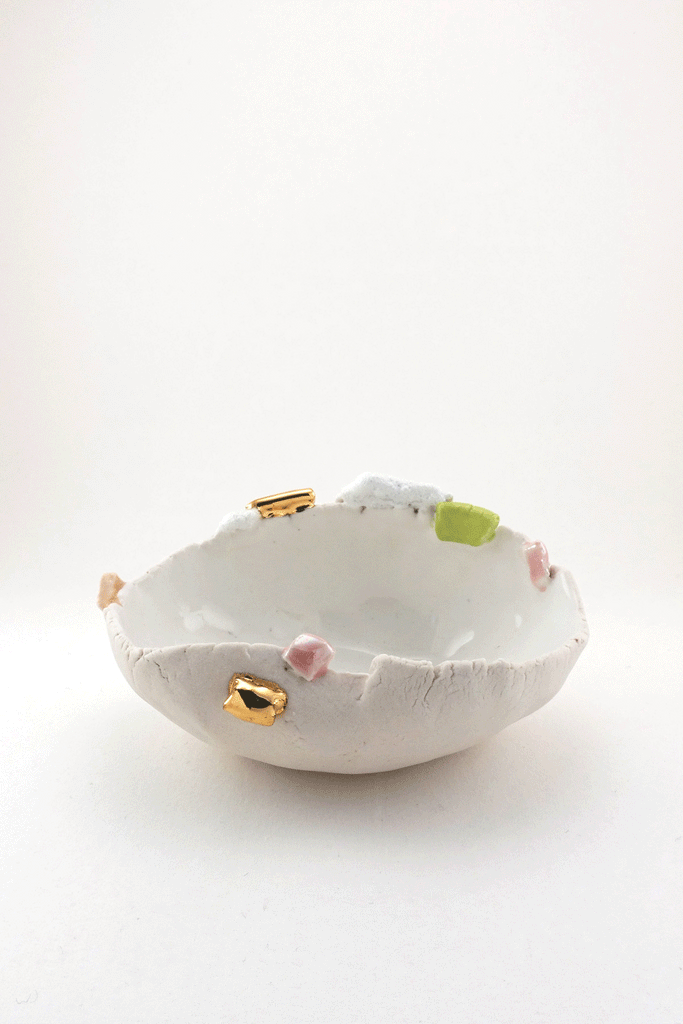 Mini Sakura Dish with Gold by Minh Singer at Abacus Row