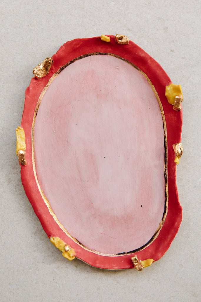 Small Oval Offering Dish by Minh Singer at Abacus Row