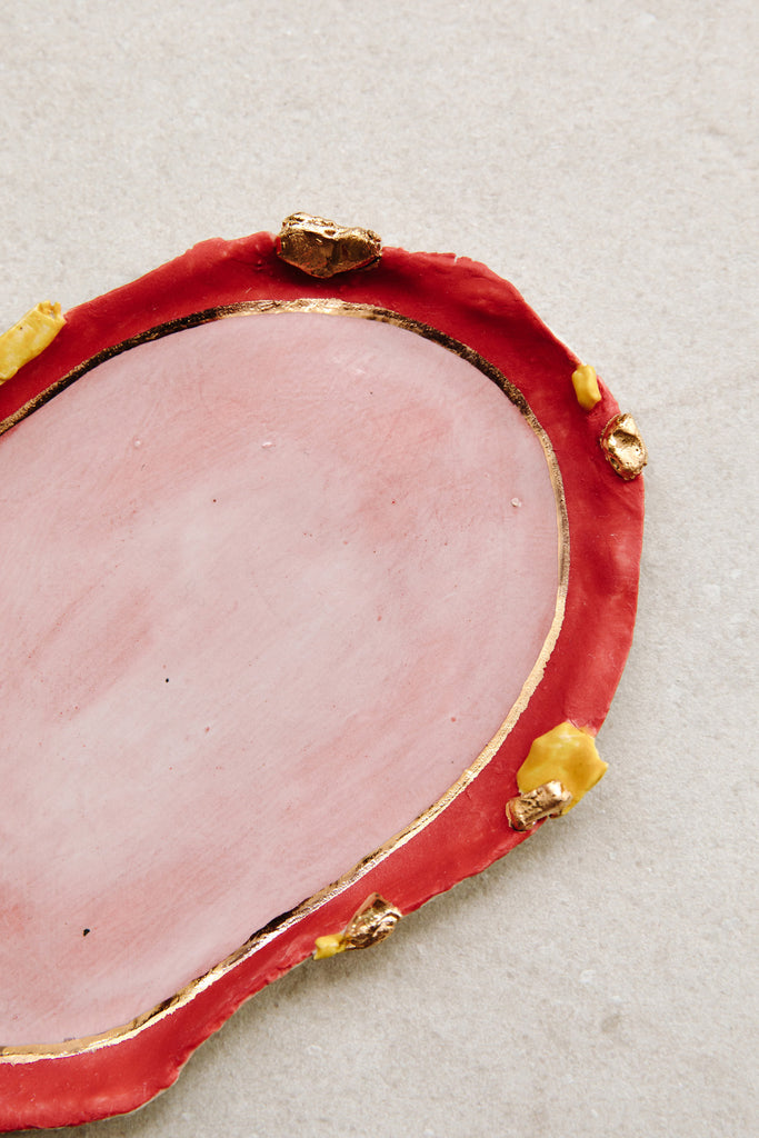 Small Oval Offering Dish by Minh Singer at Abacus Row