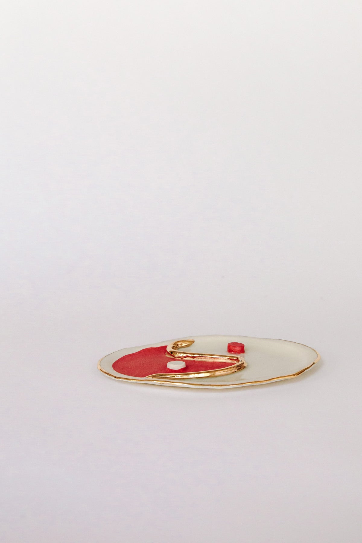 Small Oval Offering Dish by Minh Singer at Abacus Row