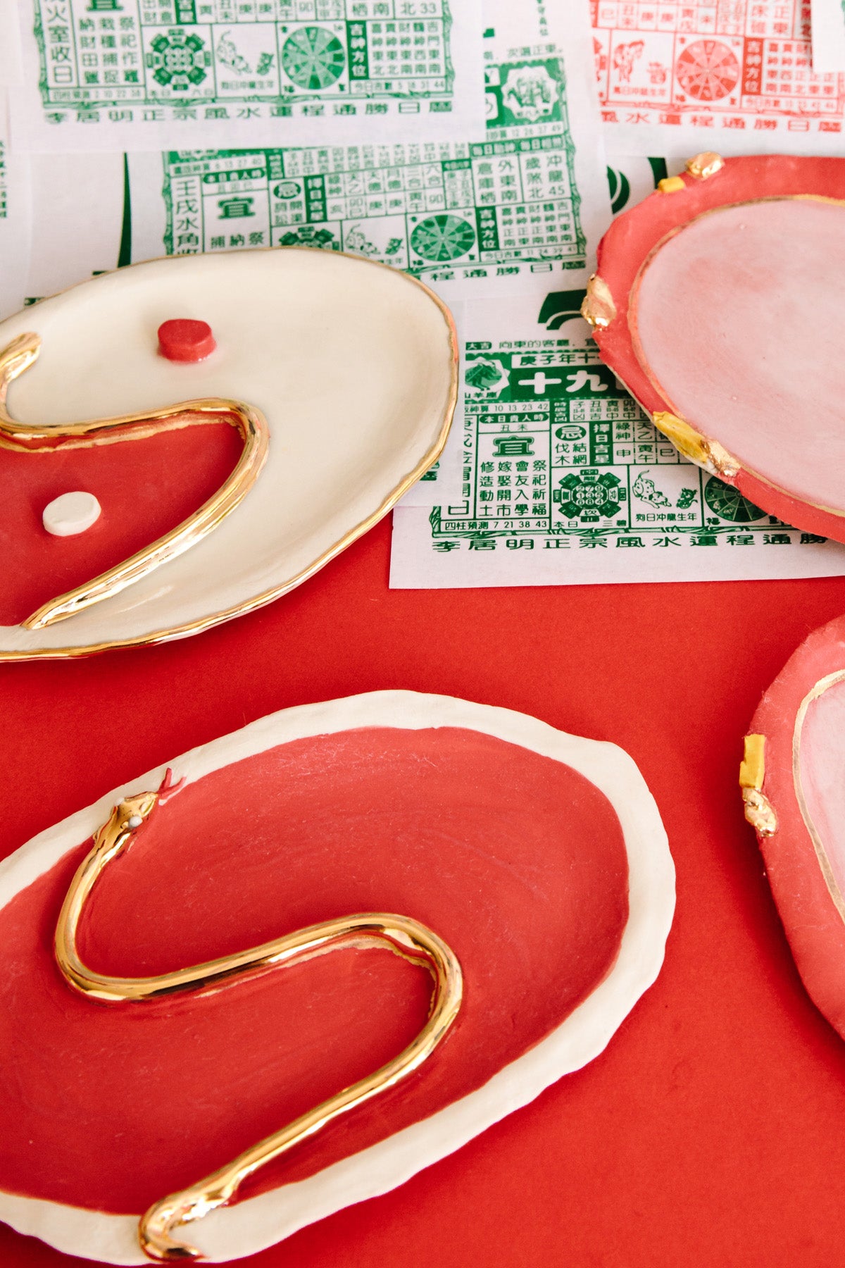 Small Oval Offering Dishes by Minh Singer at Abacus Row