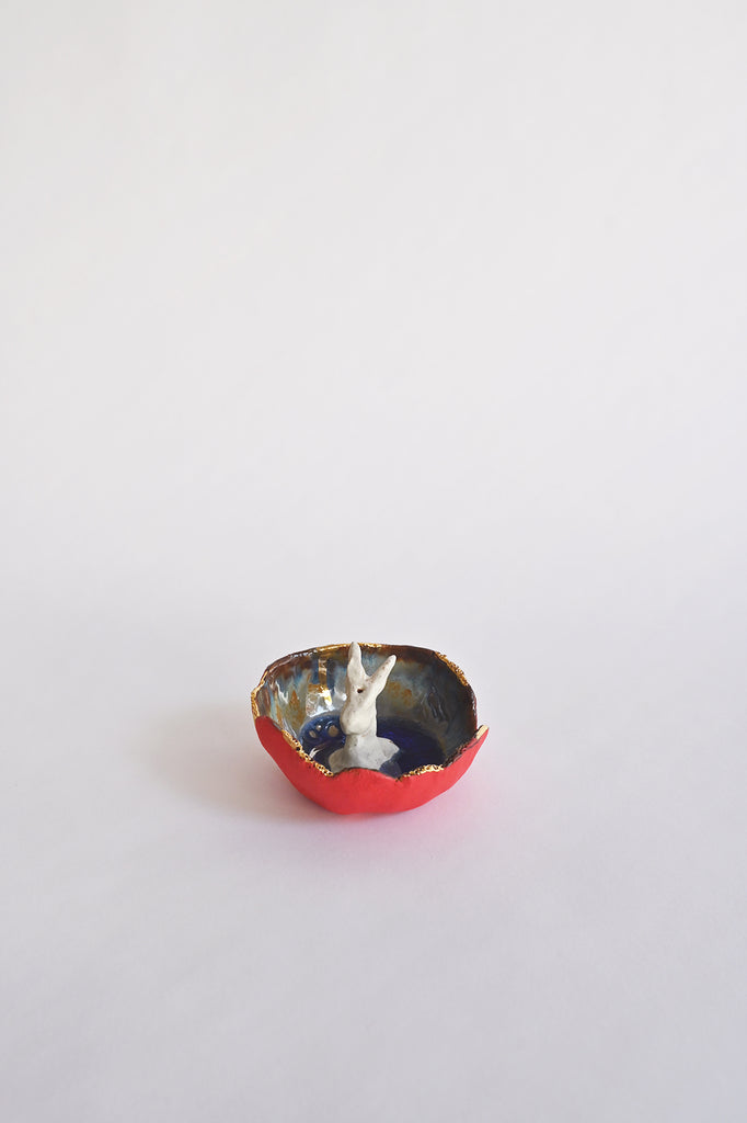 Water Rabbit Incense Burner by Minh Singer at Abacus Row