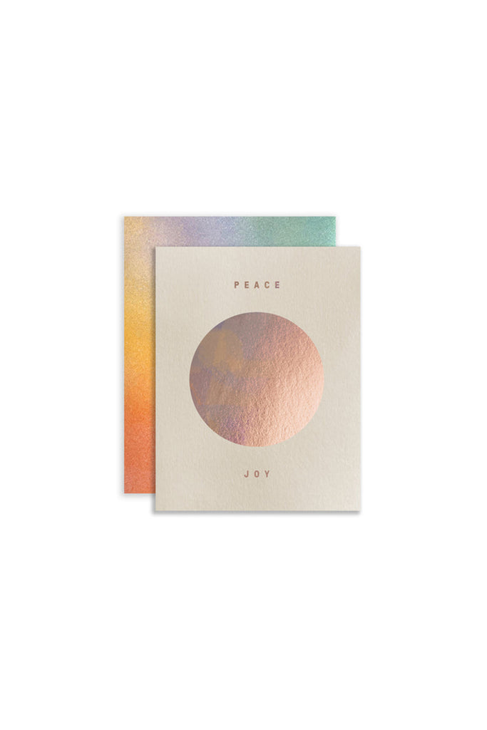 Holo Peace Card