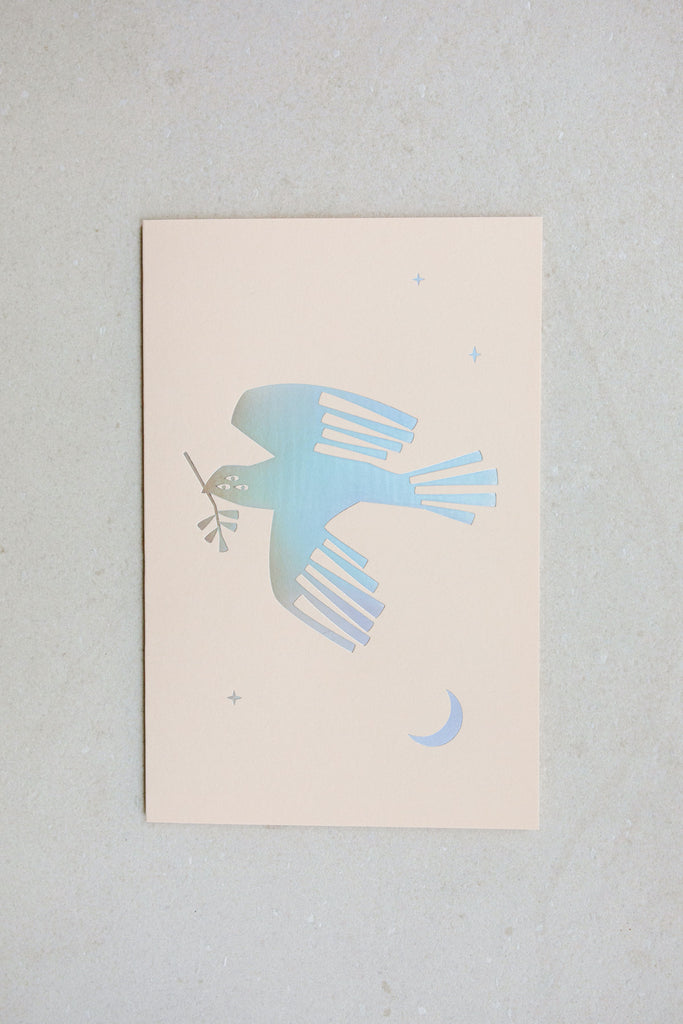 Dove Card by NOAT at Abacus Row Handmade Jewelry