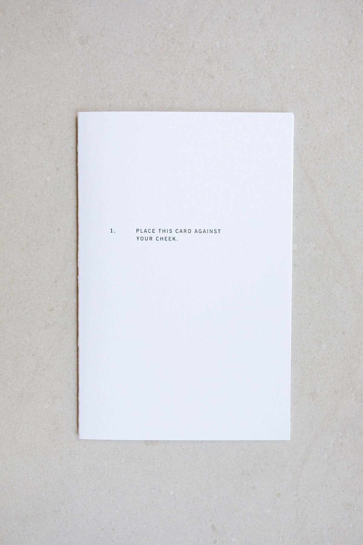 Kiss Card by NOAT at Abacus Row Handmade Jewelry