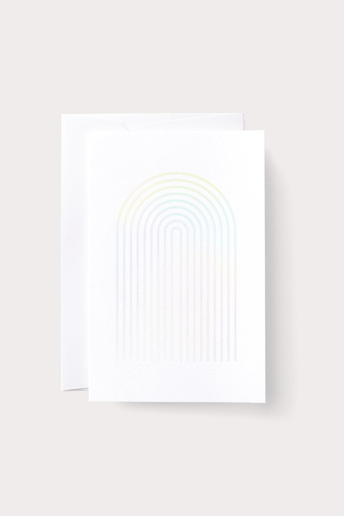 Rainbow Card by NOAT at Abacus Row Handmade Jewelry