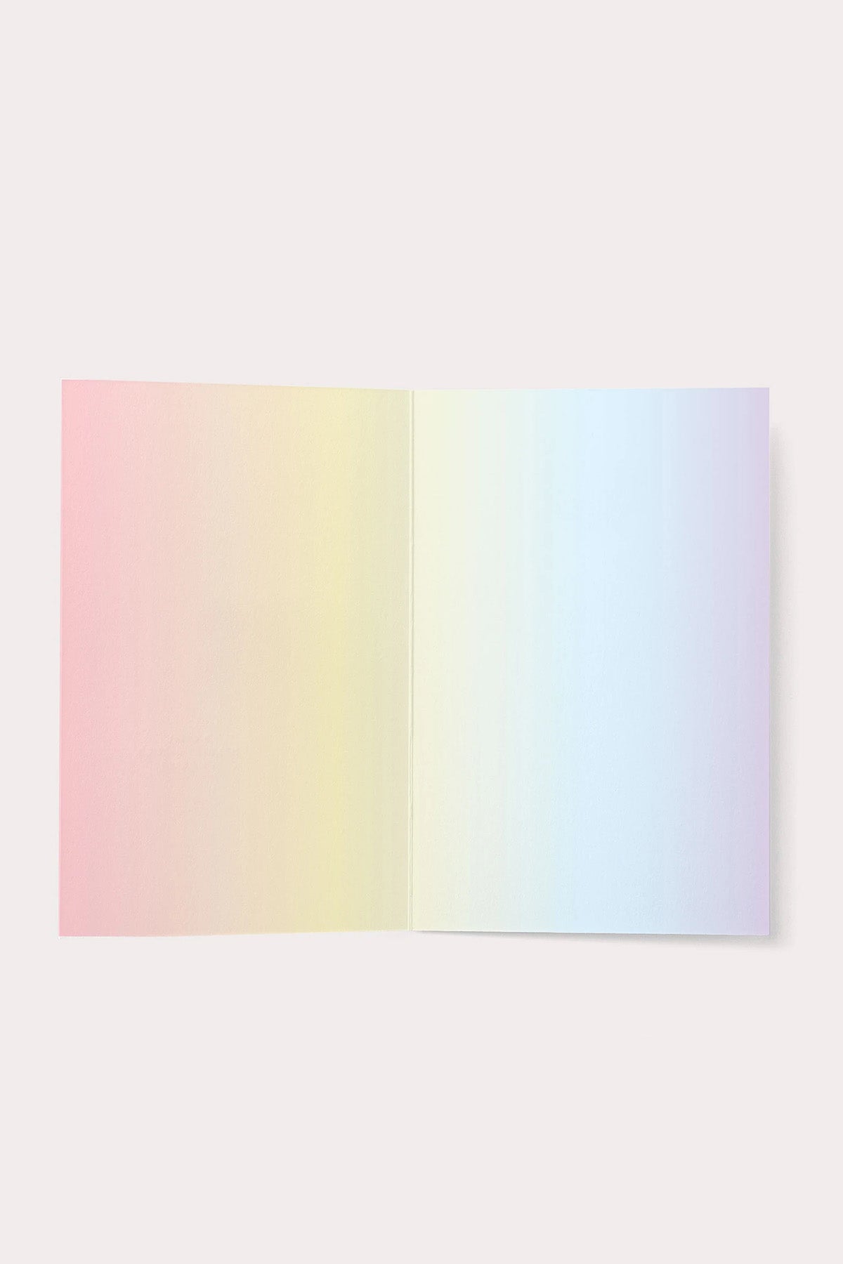 Rainbow Card Interior by NOAT at Abacus Row