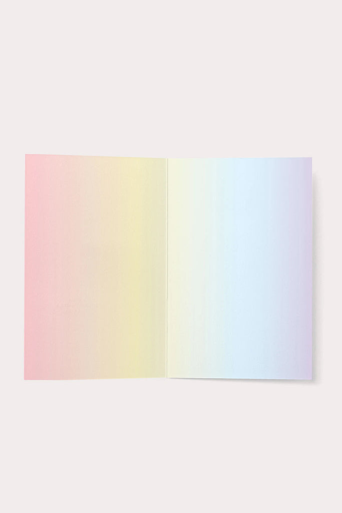 Rainbow Card Interior by NOAT at Abacus Row