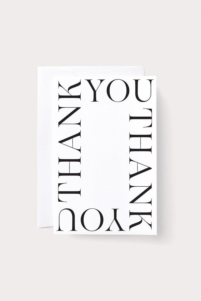 Thank You Card by NOAT