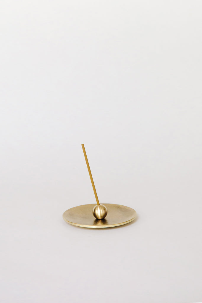 Round Brass Burner Set by Nousaku at Abacus Row