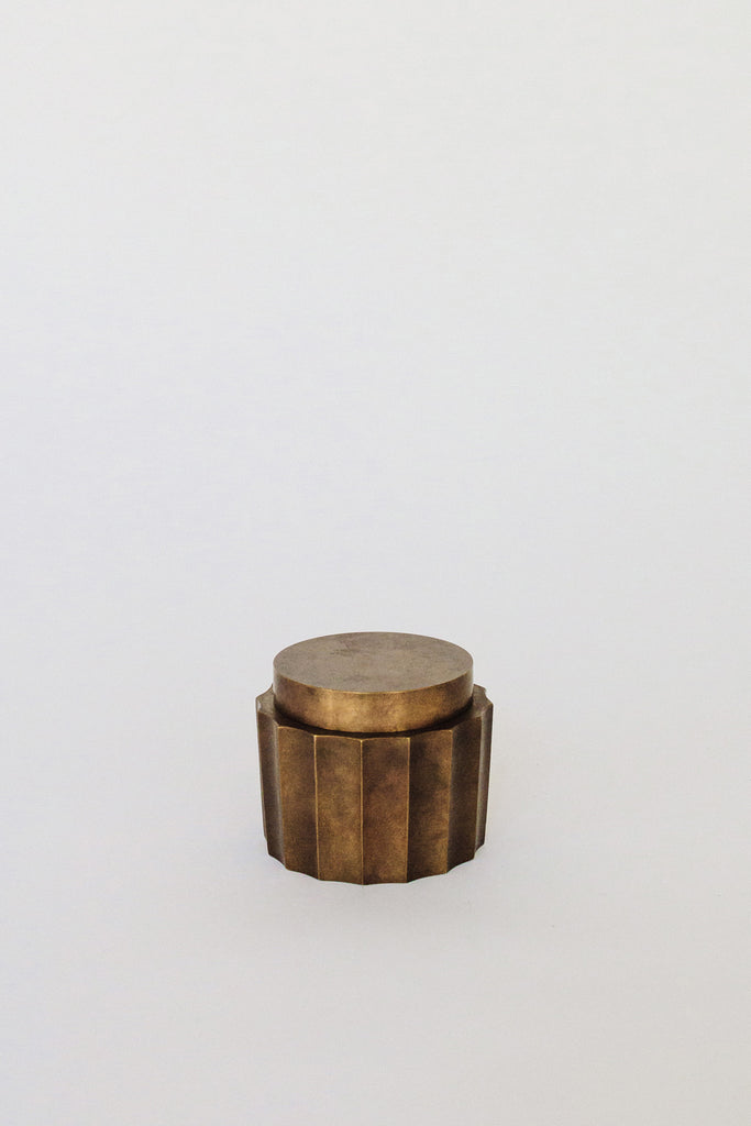 Small Pot Golden Brown - hexadecagon by Nousaku at Abacus Row