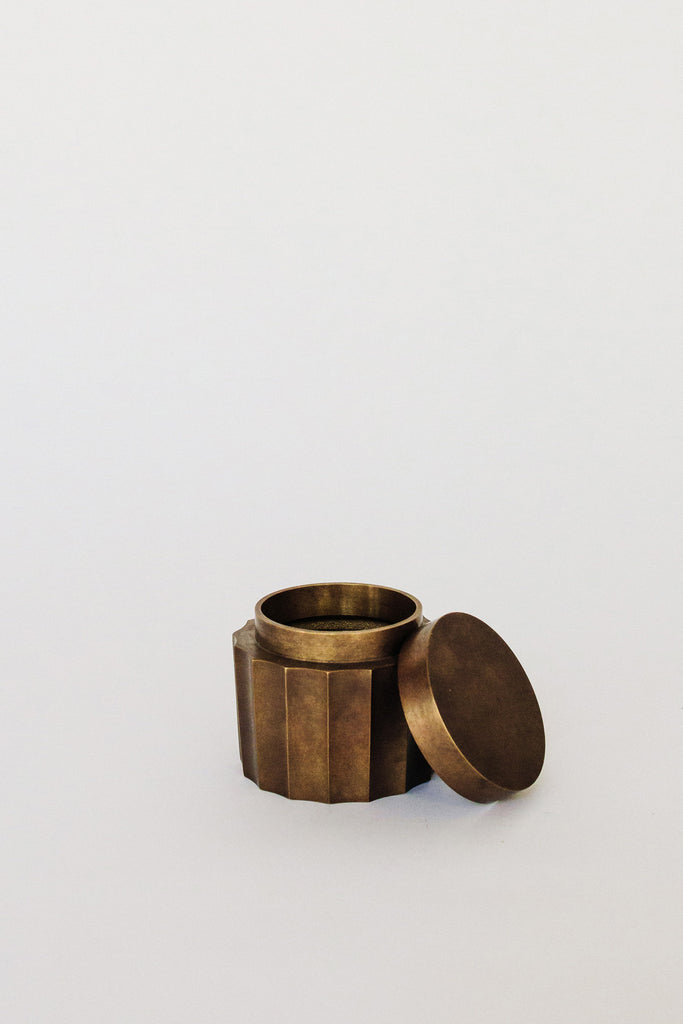 Small Pot Golden Brown - hexadecagon by Nousaku at Abacus Row