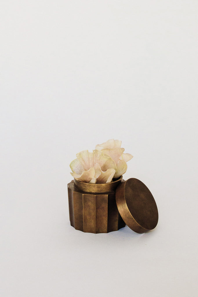 Small Pot Golden Brown - hexadecagon by Nousaku at Abacus Row