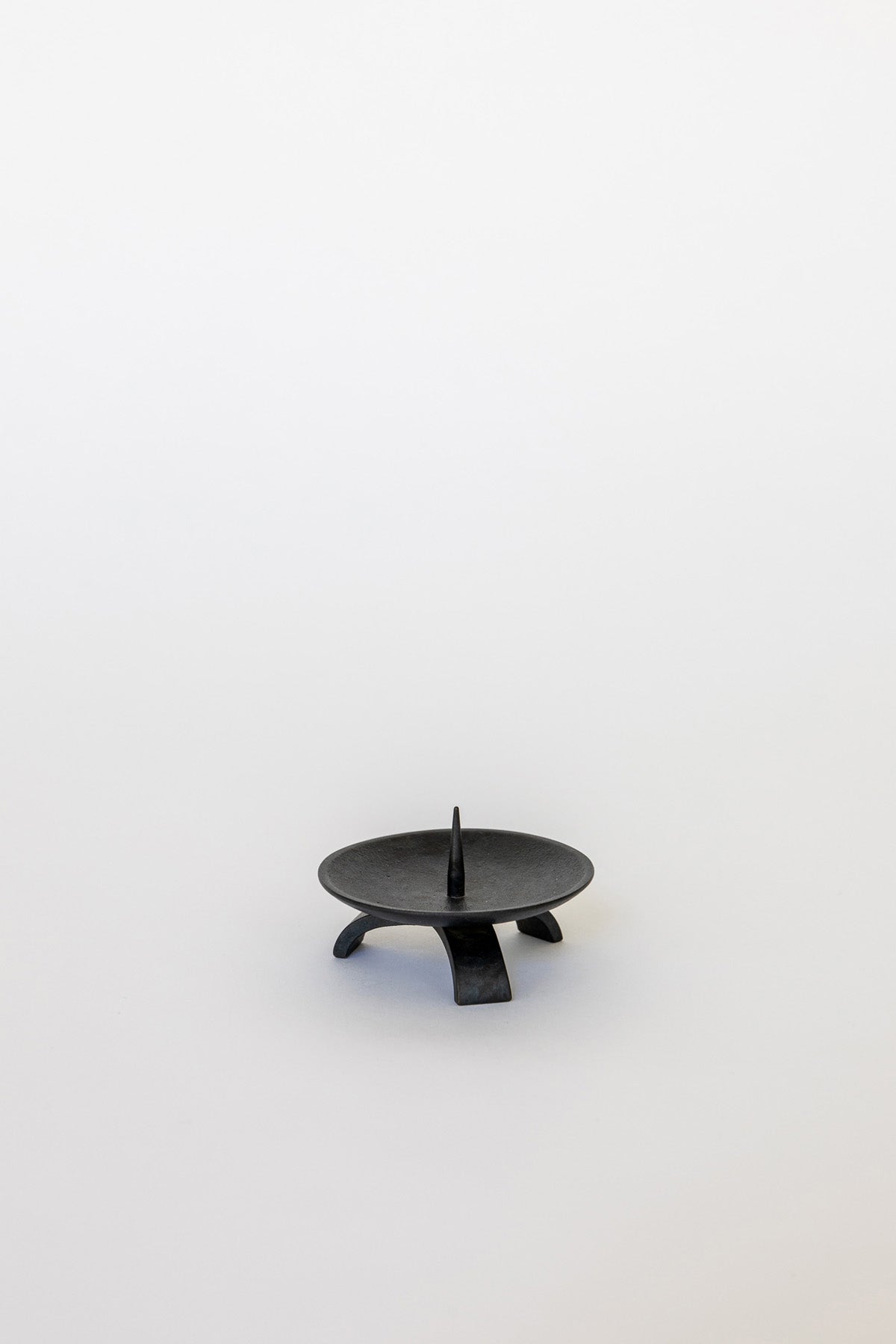 Blackish Brown Tripod Candle Holder by Nousaku at Abacus Row