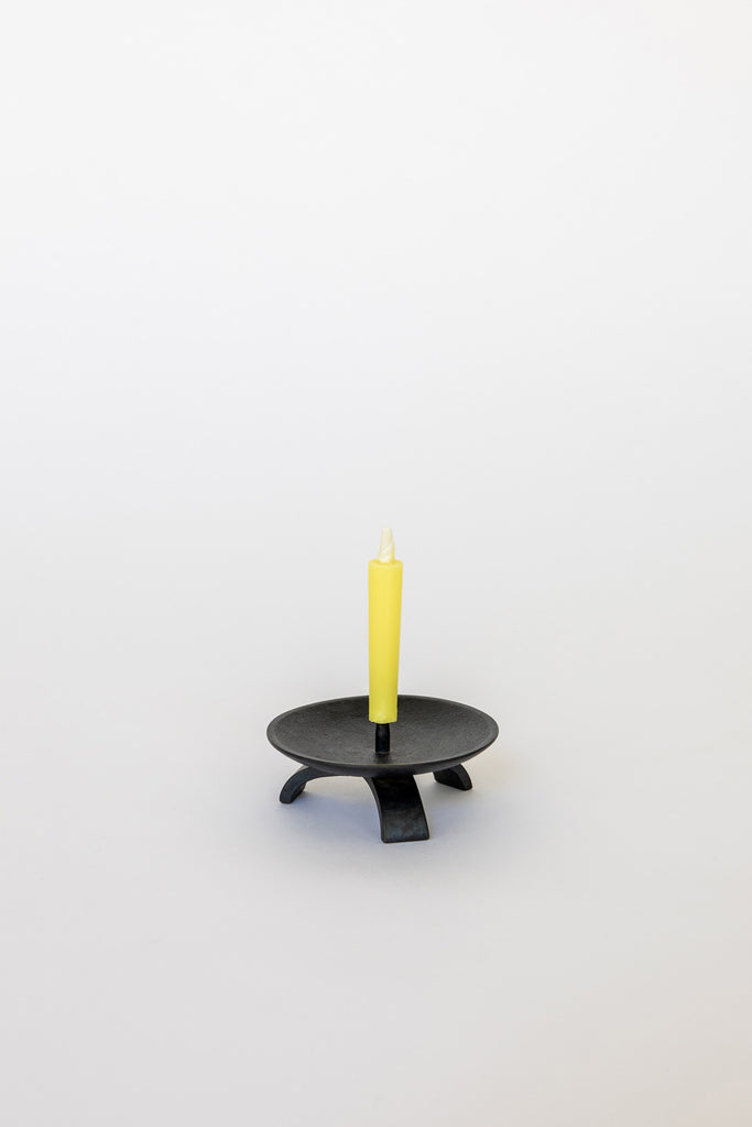 Blackish Brown Tripod Candle Holder by Nousaku at Abacus Row