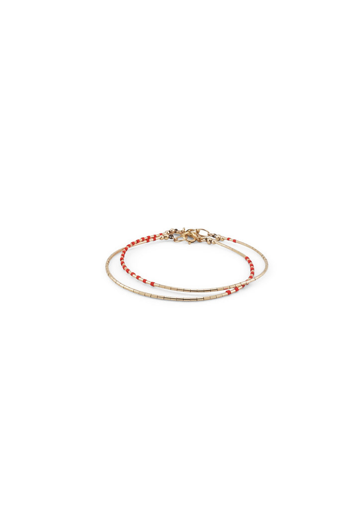 Joy Luck Pair of Bracelets - Year of the Ox Collection by Abacus Row