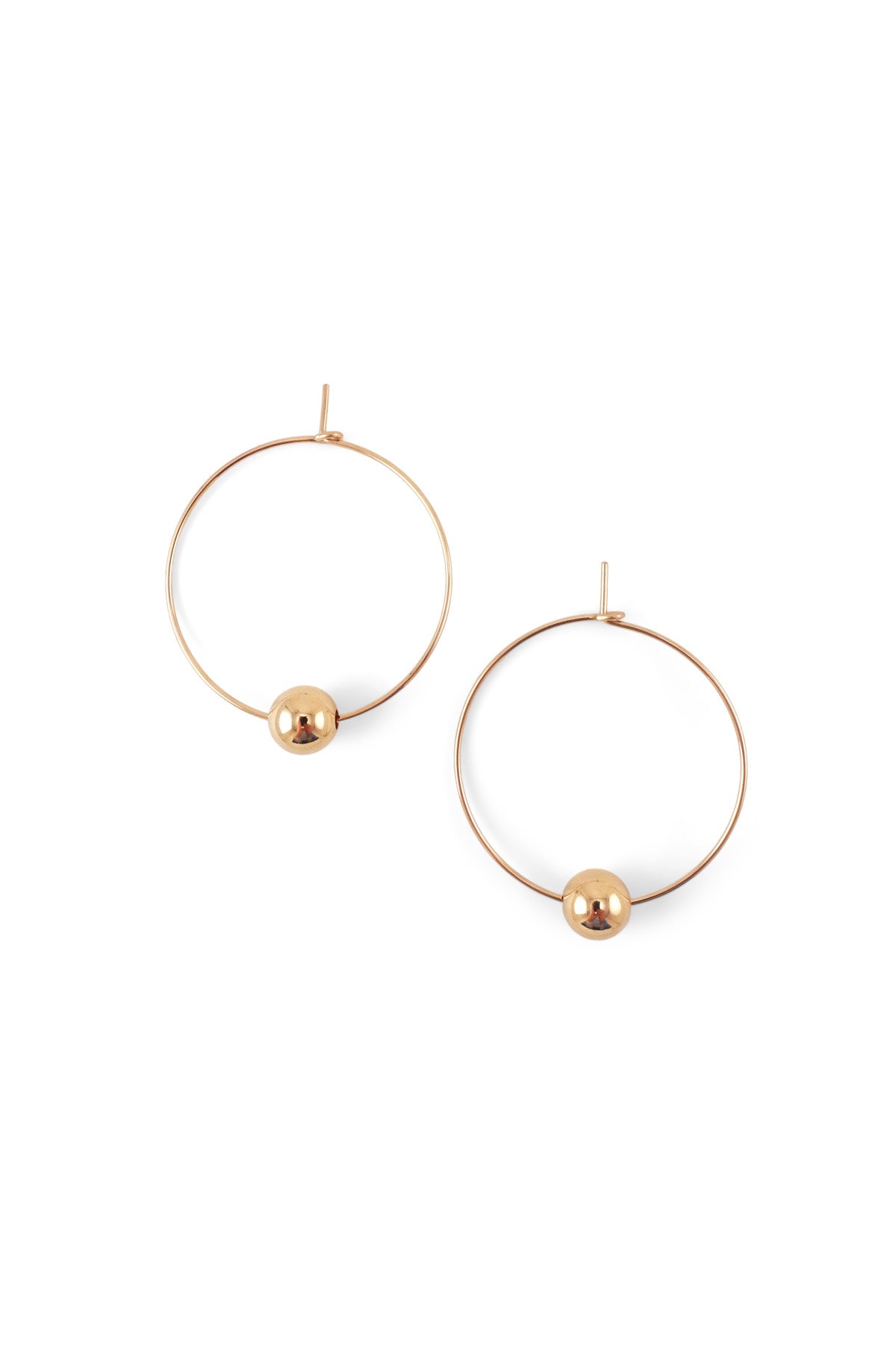 Mandarin Hoop Earrings - Year of the Ox Collection by Abacus Row