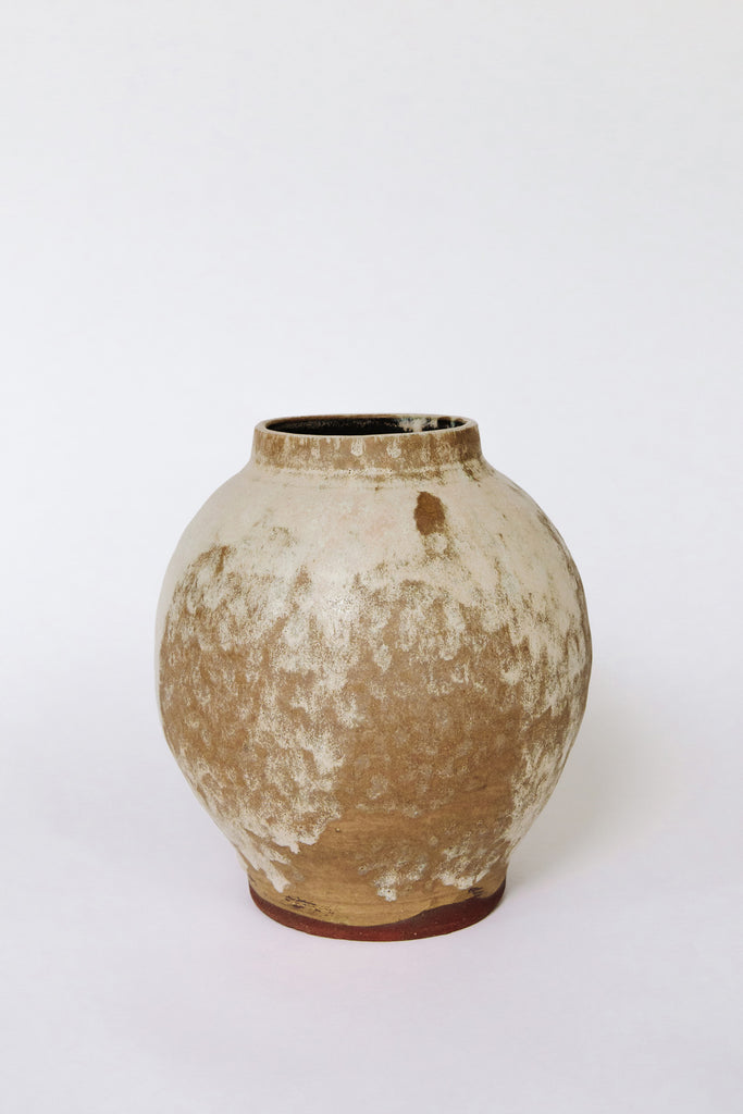 Creme Brulee Moonjar Vase