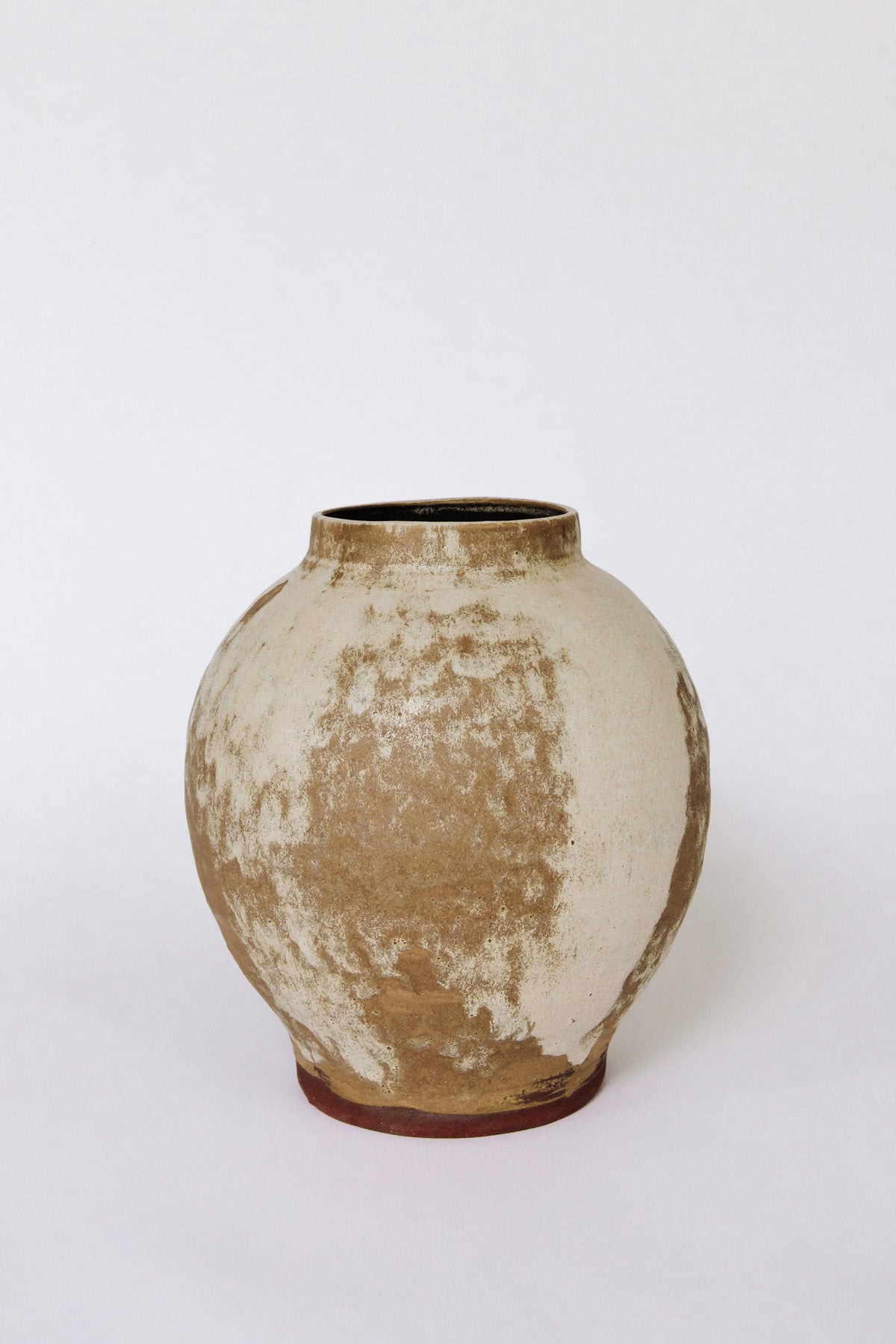 Creme Brulee Moonjar Vase