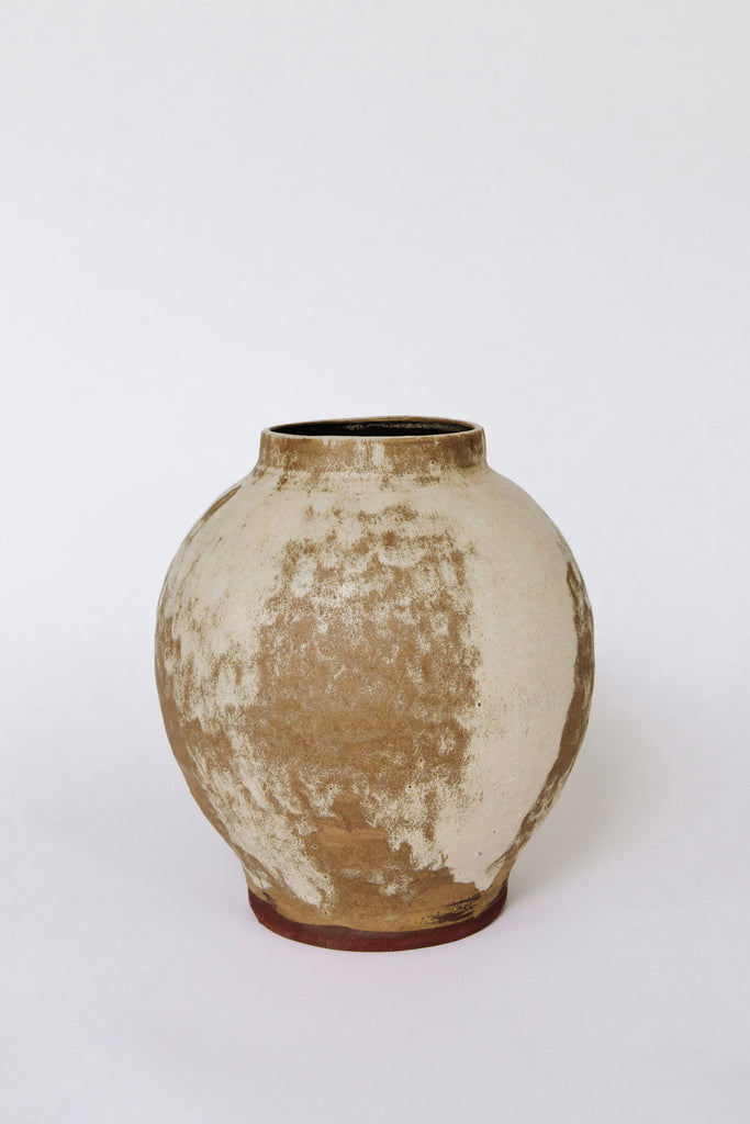 Creme Brulee Moonjar Vase