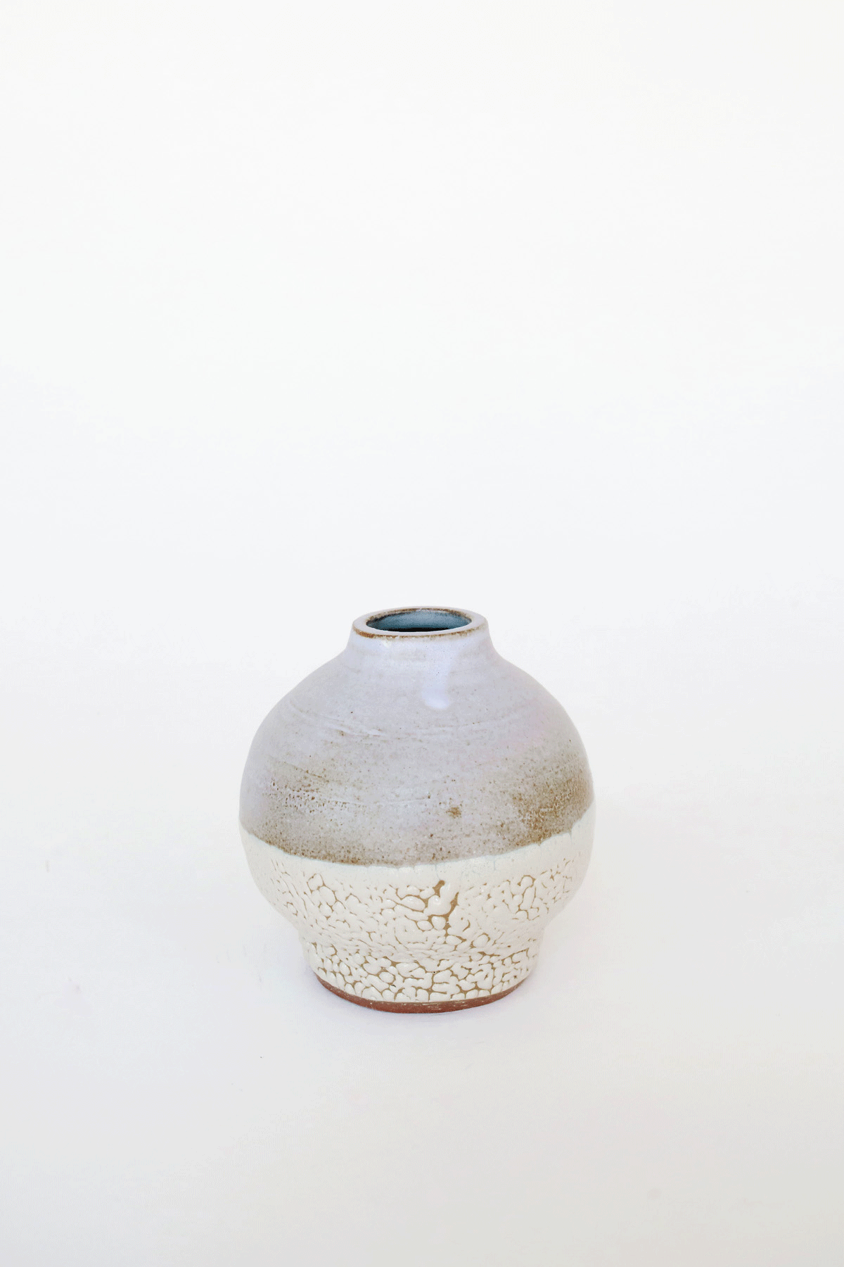 Lilac Dusk Bulb Vase by Raina Lee