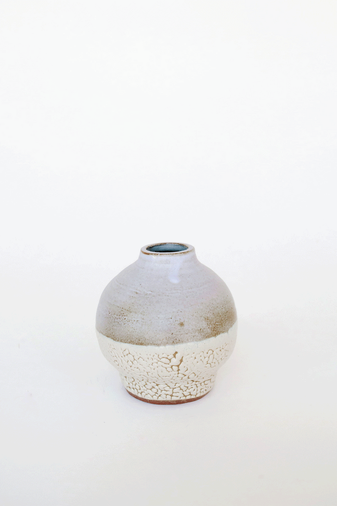 Lilac Dusk Bulb Vase by Raina Lee
