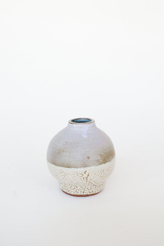Lilac Dusk Bulb Vase by Raina Lee