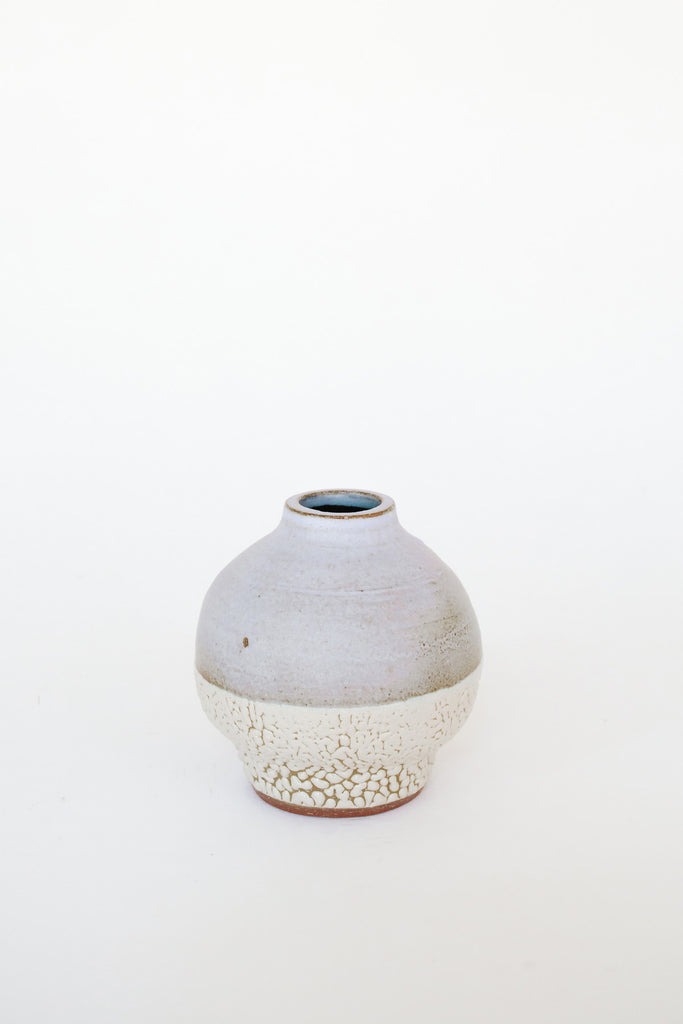 Lilac Dusk Bulb Vase by Raina Lee
