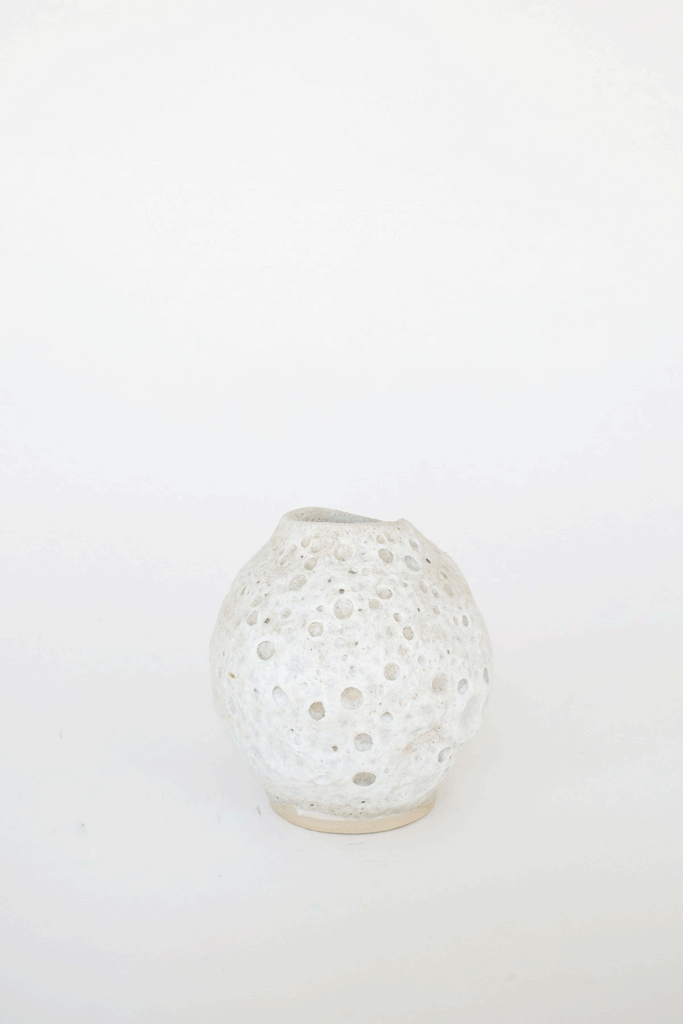 Small Moon Vase by Raina Lee