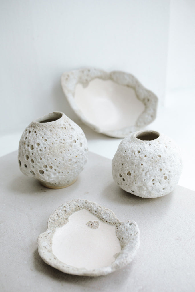 Small Moonshard Dish by Raina Lee