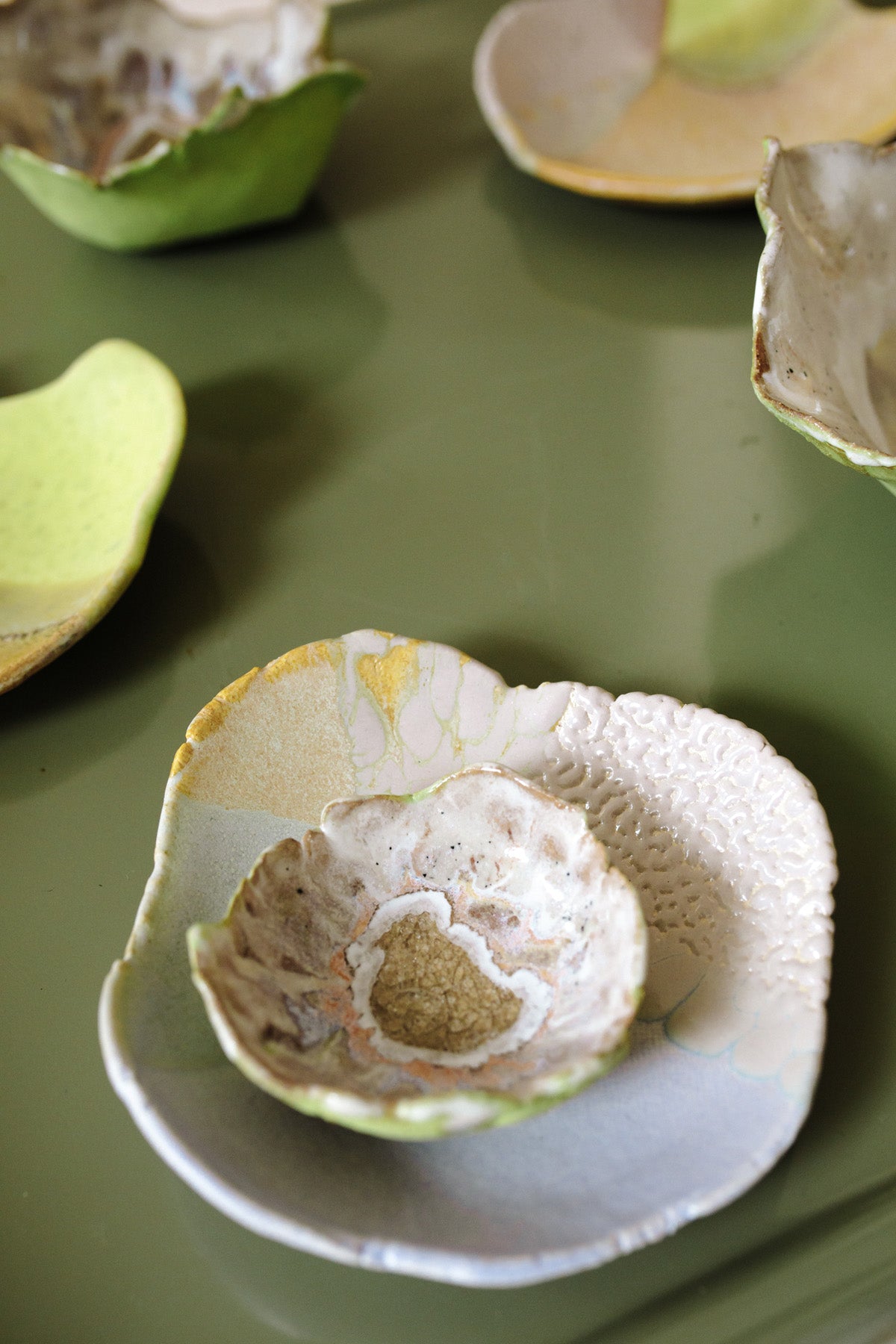 Petal Dish by Raina Lee