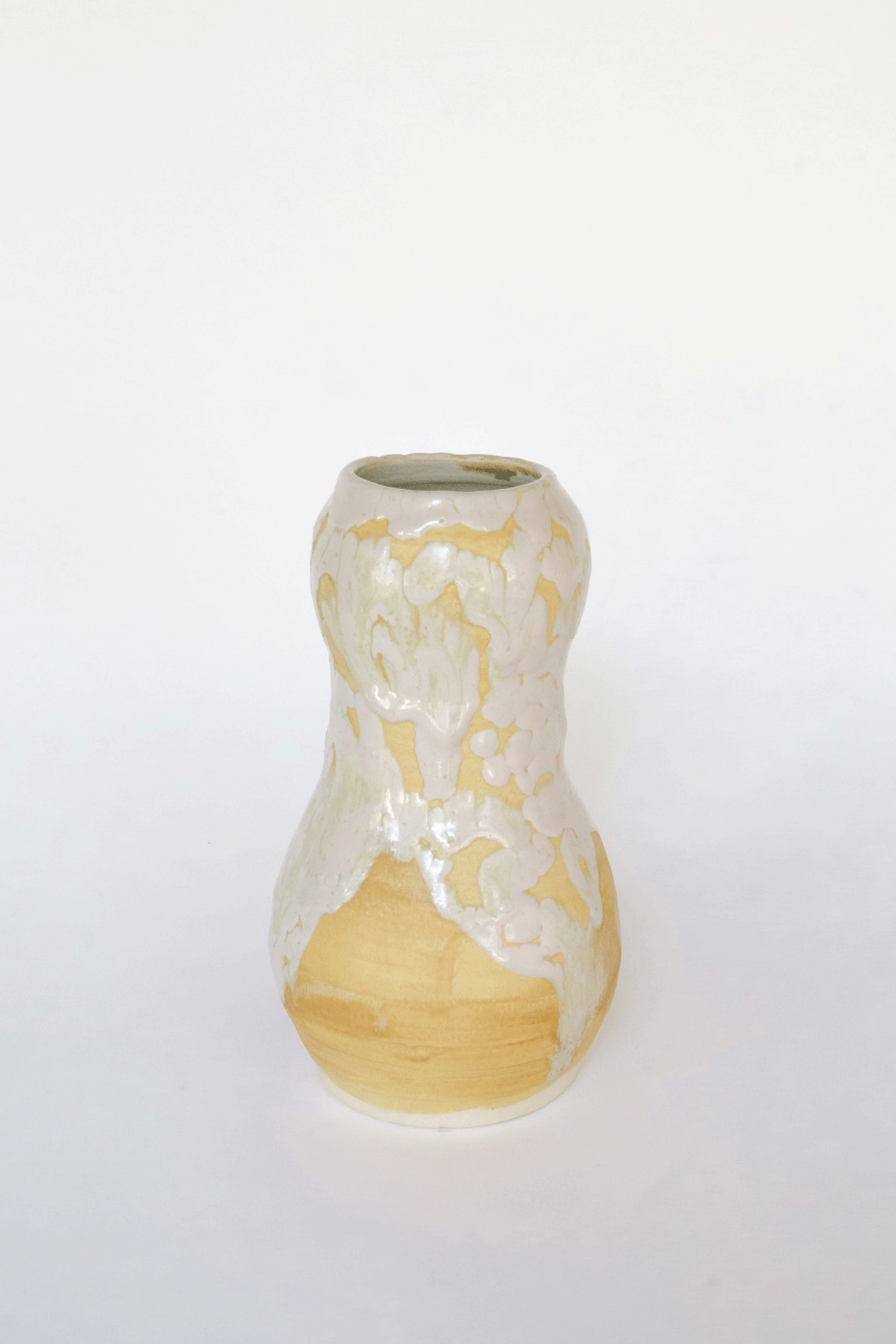 Silvercream Garlic Head Vase by Raina Lee