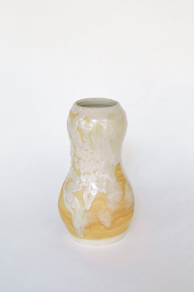 Silvercream Garlic Head Vase by Raina Lee
