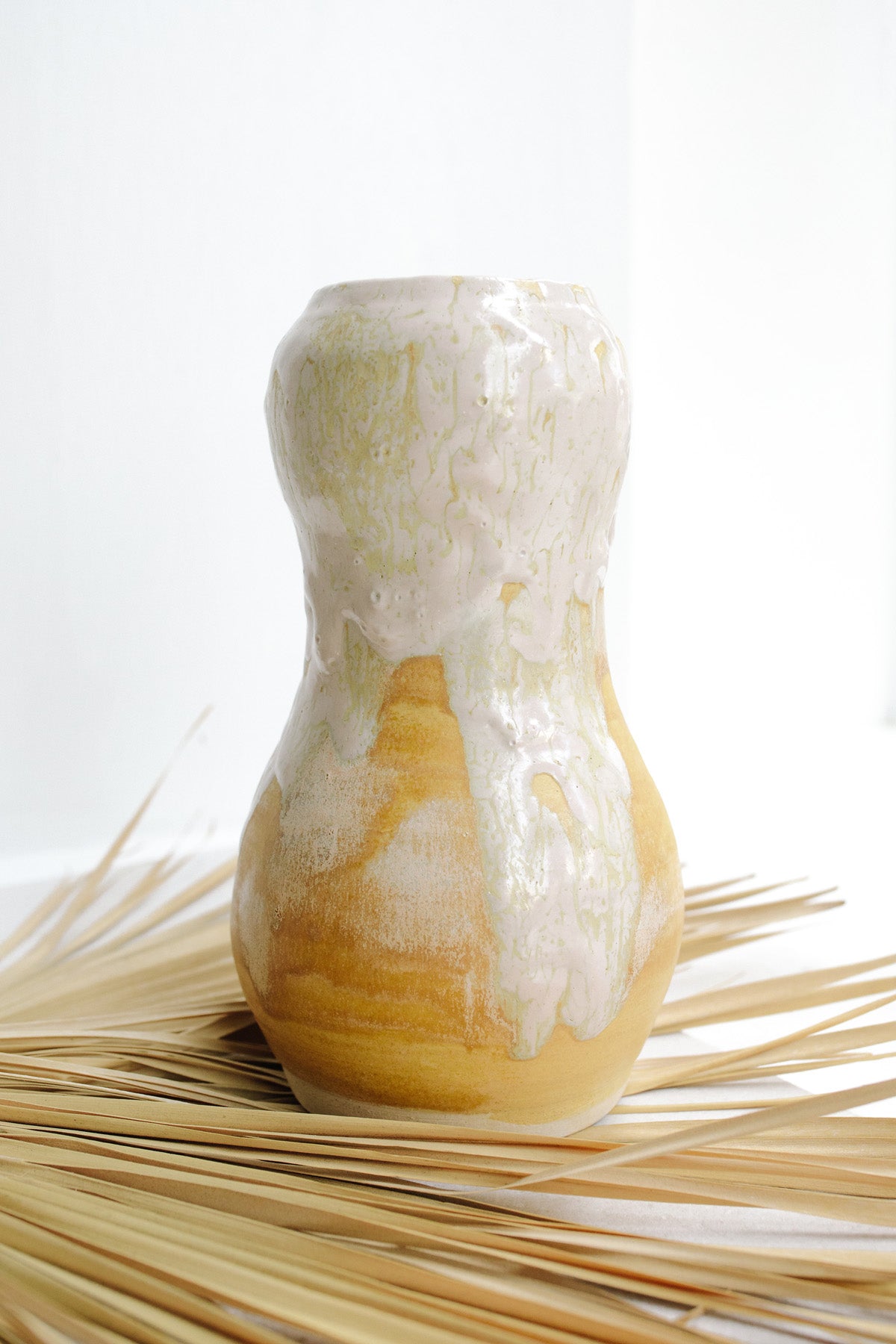 Silvercream Garlic Head Vase by Raina Lee