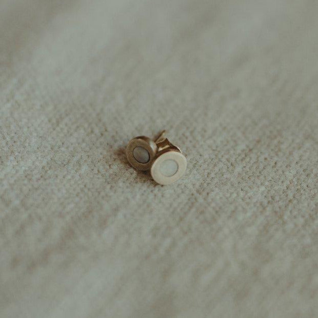 Sea Stud Earrings by Takara