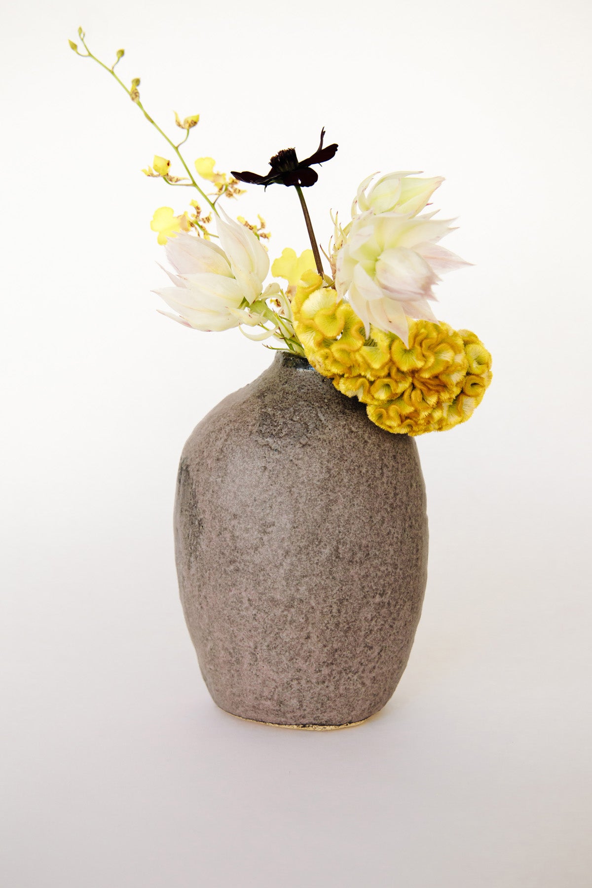 Large Acai and Palladium Buddie Vase by SKINNY at Abacus Row