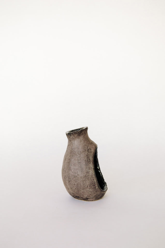 Acai and Palladium Chimney Vase by SKINNY at Abacus Row