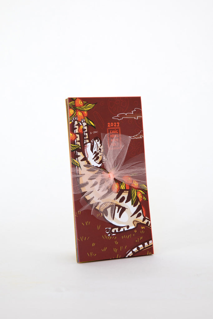 Year of the Tiger Tết Lì Xì Envelopes by Stacy Nguyen at Abacus Row